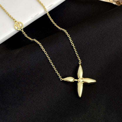 [AuraEcho Jewelry]LOUISETTE GOLD NECKLACE