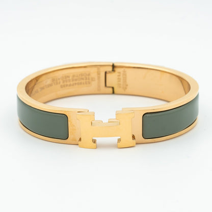 [AuraEcho Jewelry]H BRACELET BLUE GREEN 12MM