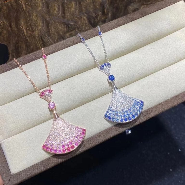 [AuraEcho Jewelry]DREAM NECKLACE AGATE SILVER DIAMOND
