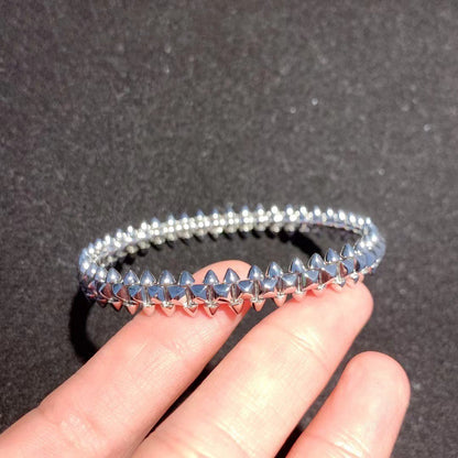 [AuraEcho Jewelry]CLASH SILVER BRACELET
