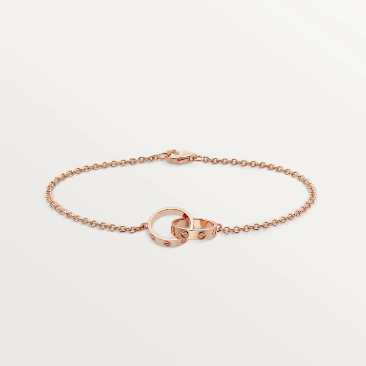 [AuraEcho Jewelry]LOVE BRACELET DOUBLE RING